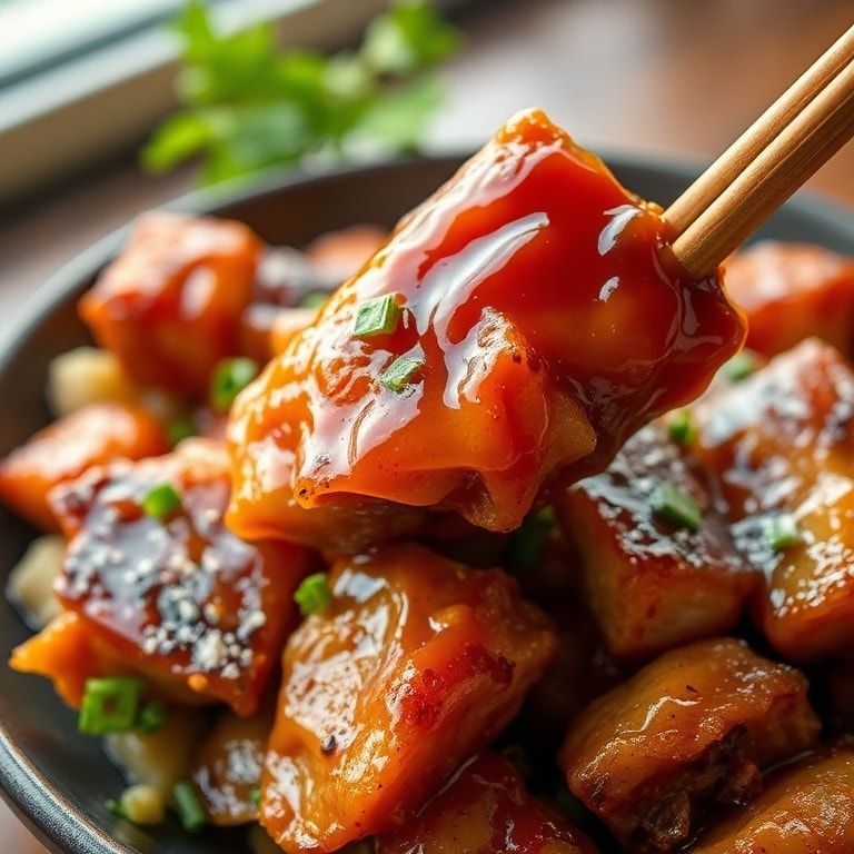 Easy Chinese BBQ Pork Recipe with Sticky Honey Glaze – Quick & Family‑Friendly Dinner