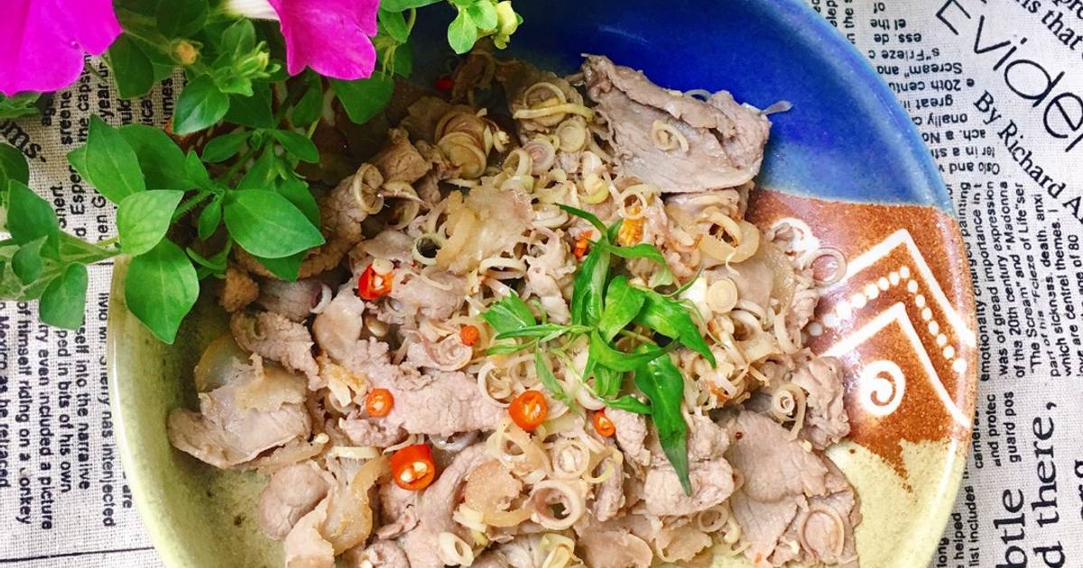 Bê Thui Xào Sả Ớt