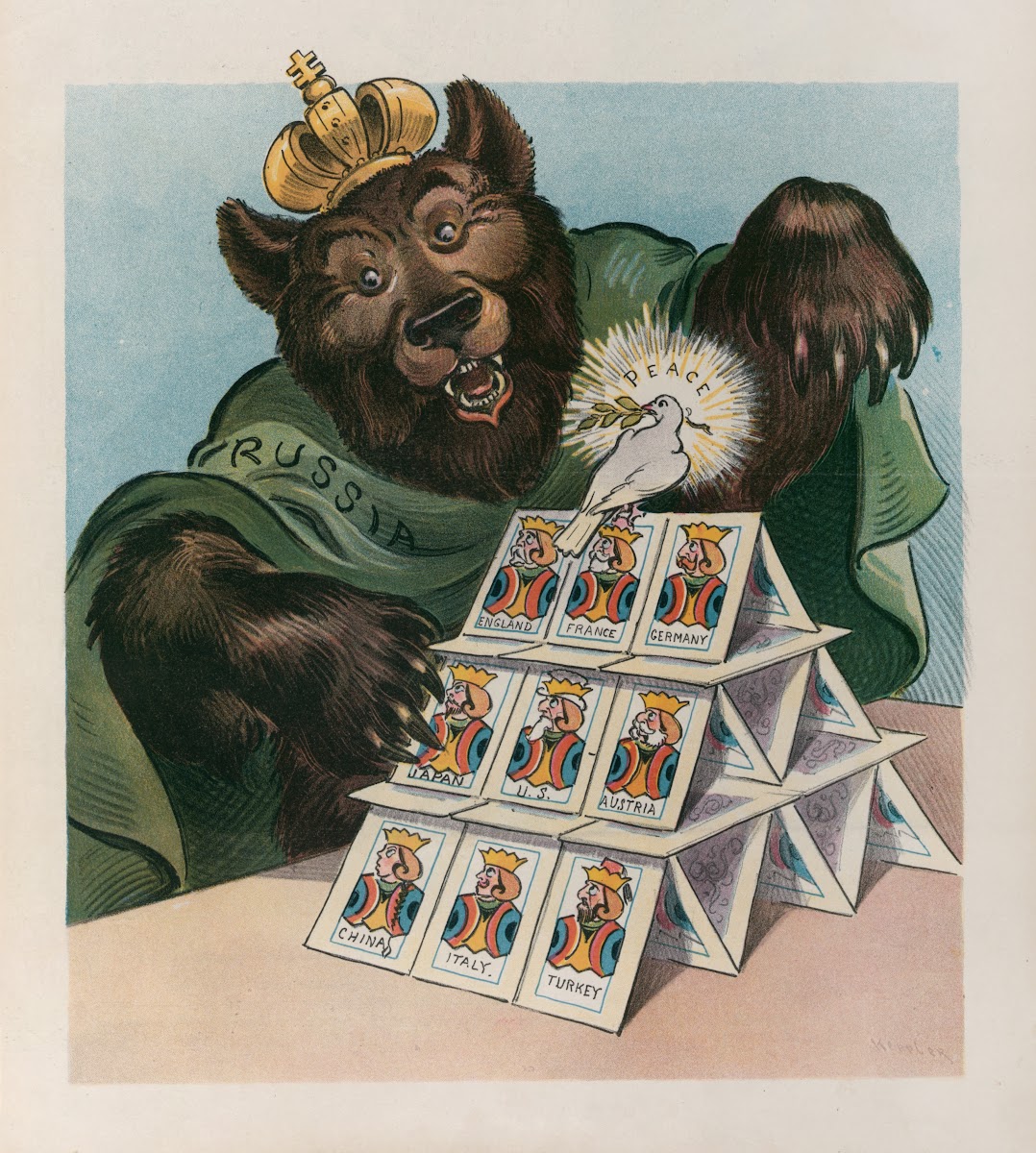 A house of cards 1904