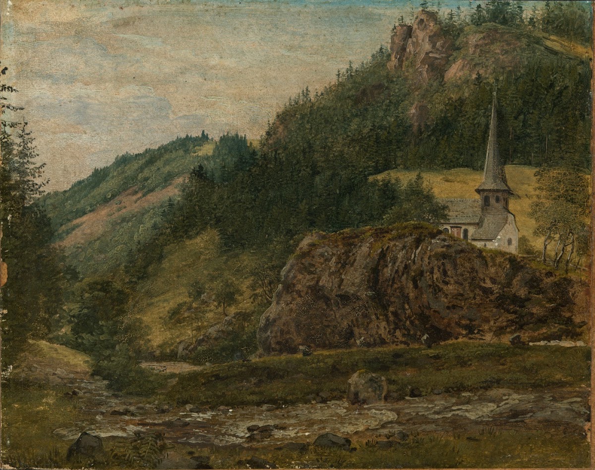 Die Oswaldkapelle bei Höllsteig im Höllental