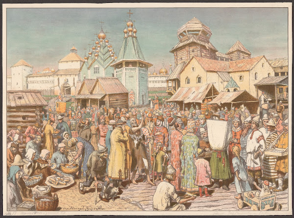 Market in Moscow