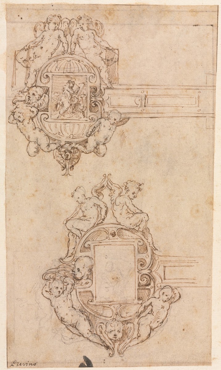 Design for Decorative Hinges mid 1500s