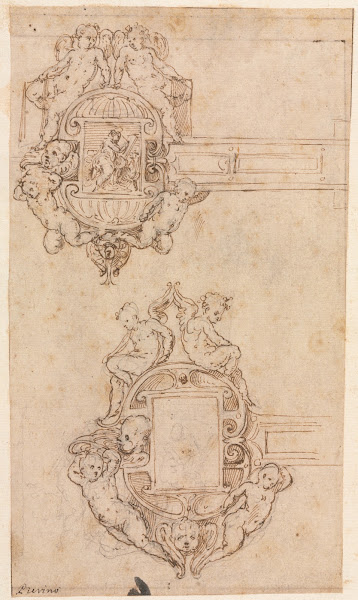 Design for Decorative Hinges mid 1500s