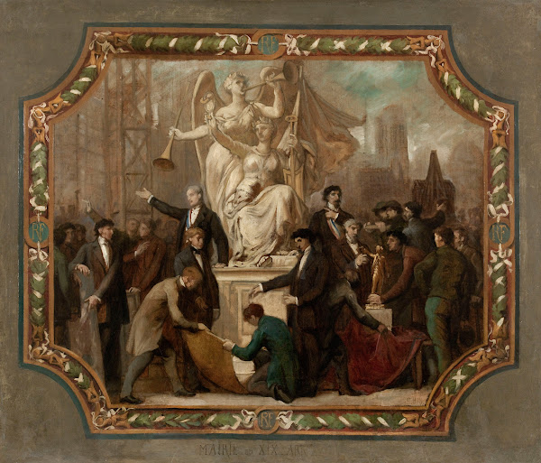 Allégorie des Arts plafond 1880