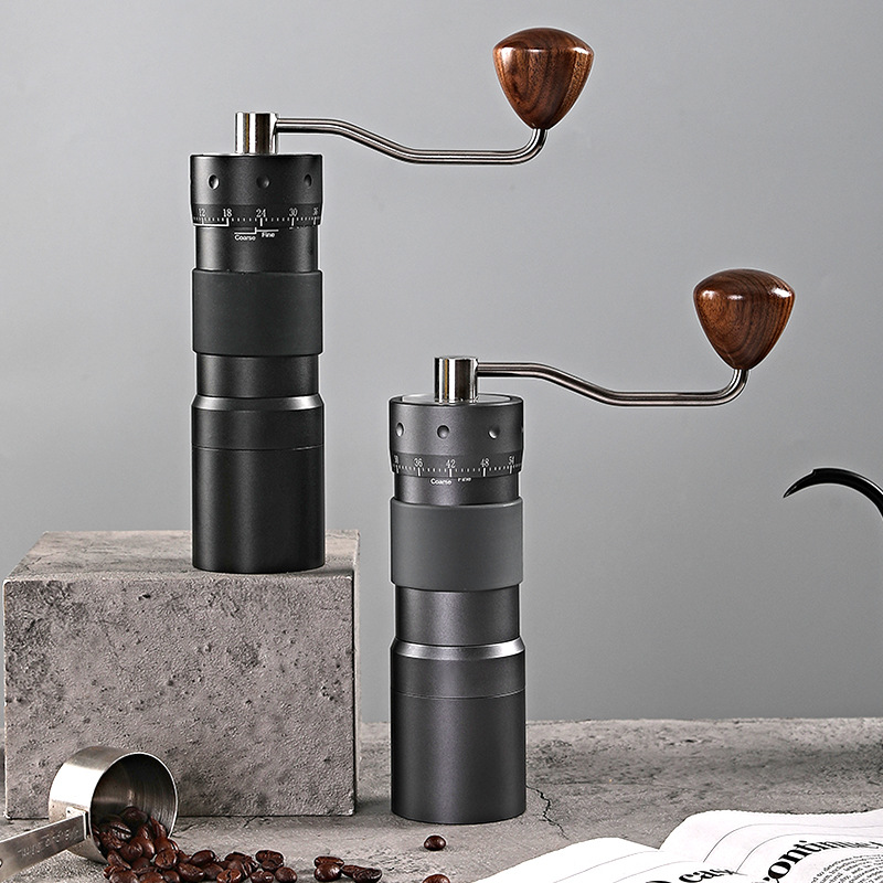 Handkaffeemühle mit Stahlkern, Luxus-Design