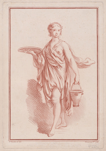 Femme drapée