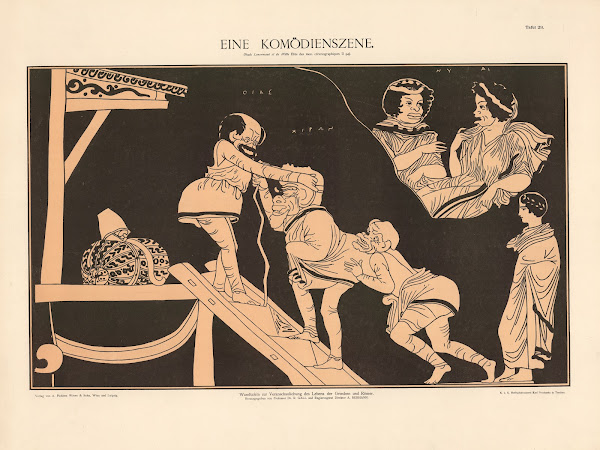 Eine Komödienszene 1925