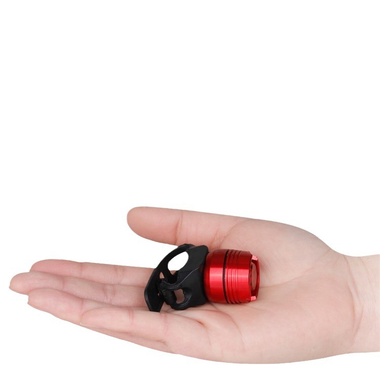 Bike taillight with battery
