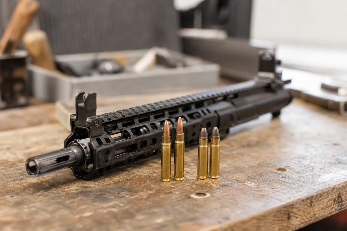 supersonic vs subsonic 300 blackout ballistics comparison with complete upper receiver