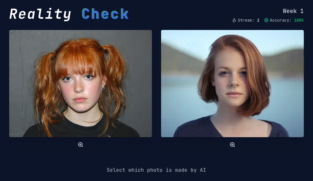 Captura de AI Reality