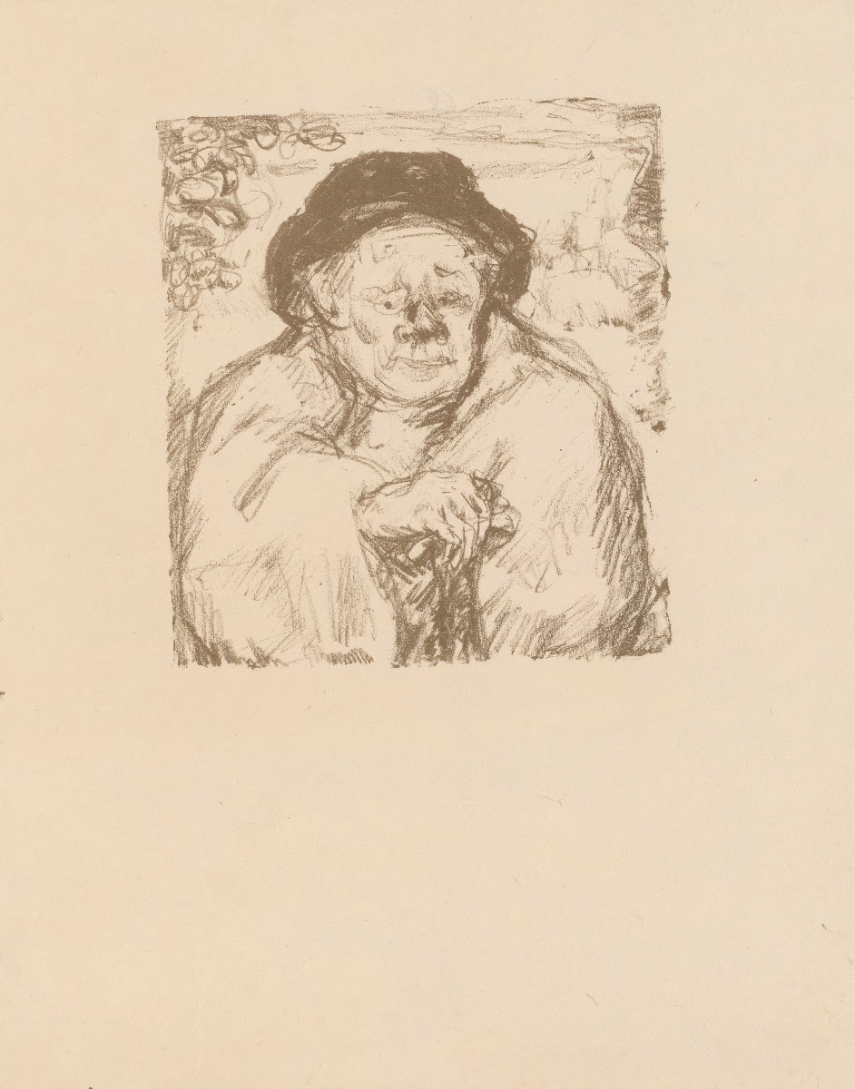 Personnage masculin en buste 1902
