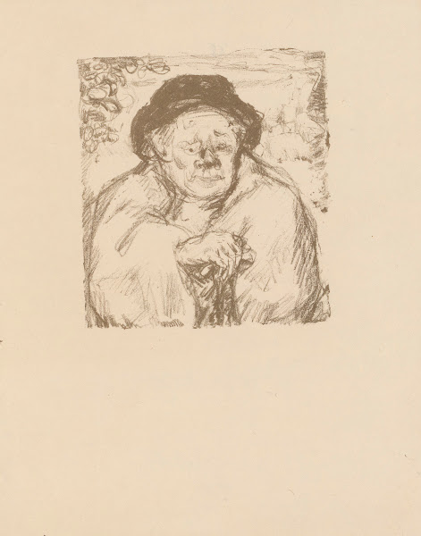 Personnage masculin en buste 1902