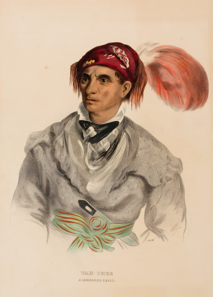 Tah Chee Dutch A Cherokee Chief 1837