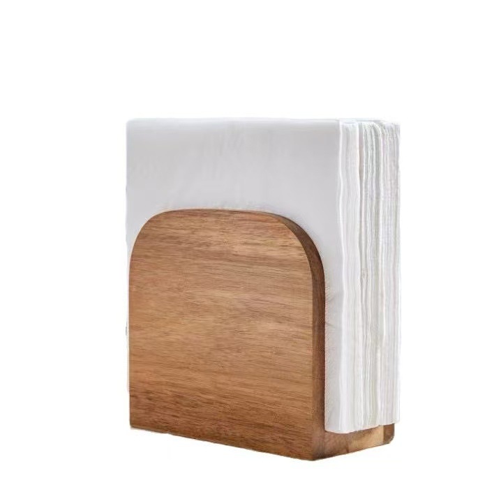 Holz-Papierrollenhalter, Tischmodell