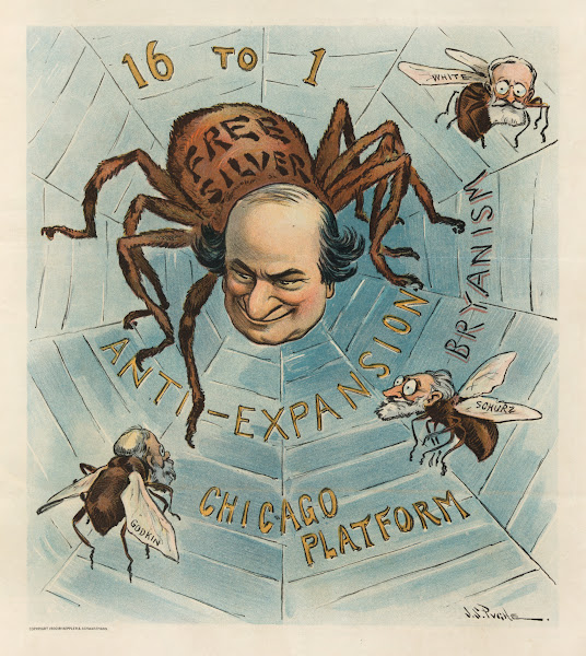 The spider and the three silly flies 1900