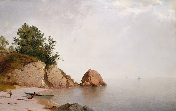 Beach at Beverly c 1869 1872