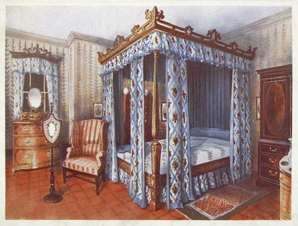 A heppelwhite bedroom 1910   1911