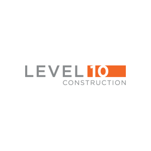 LEVEL 10 CONSTRUCTION Logo