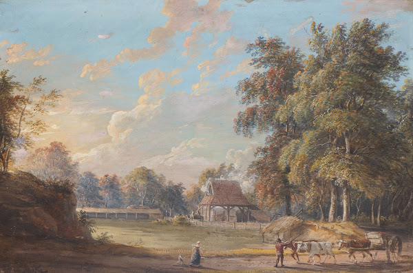 Scene In Worcestershire c1725 1809