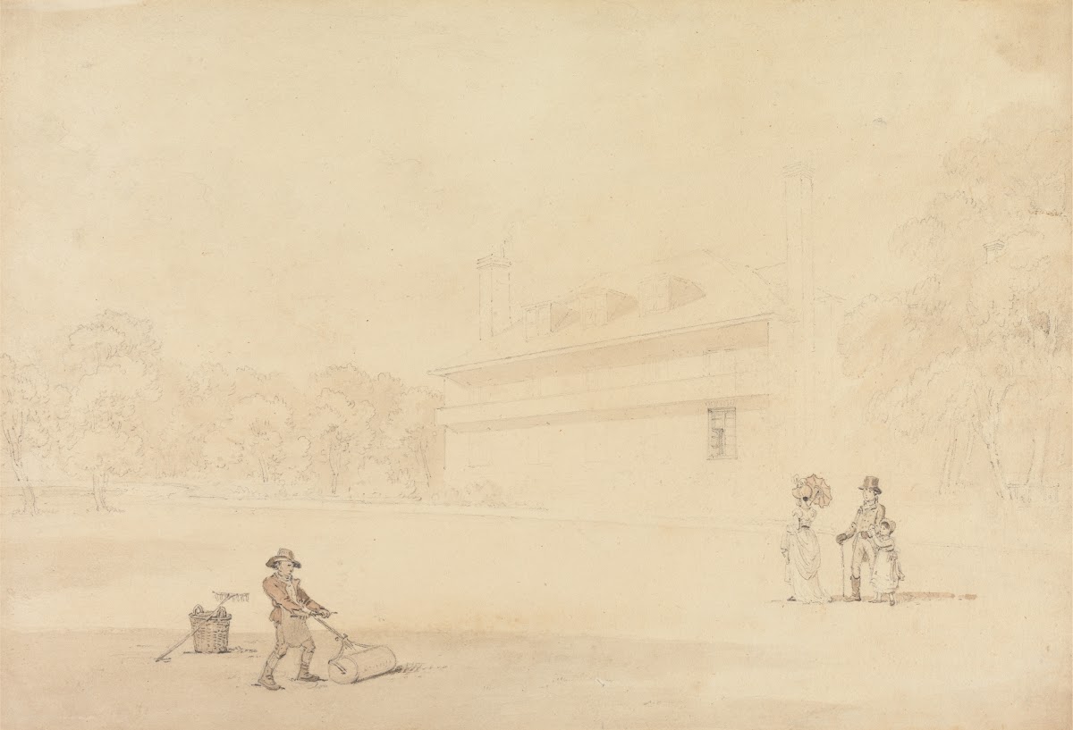 Lady Macartneys Villa at Chiswick after 1808