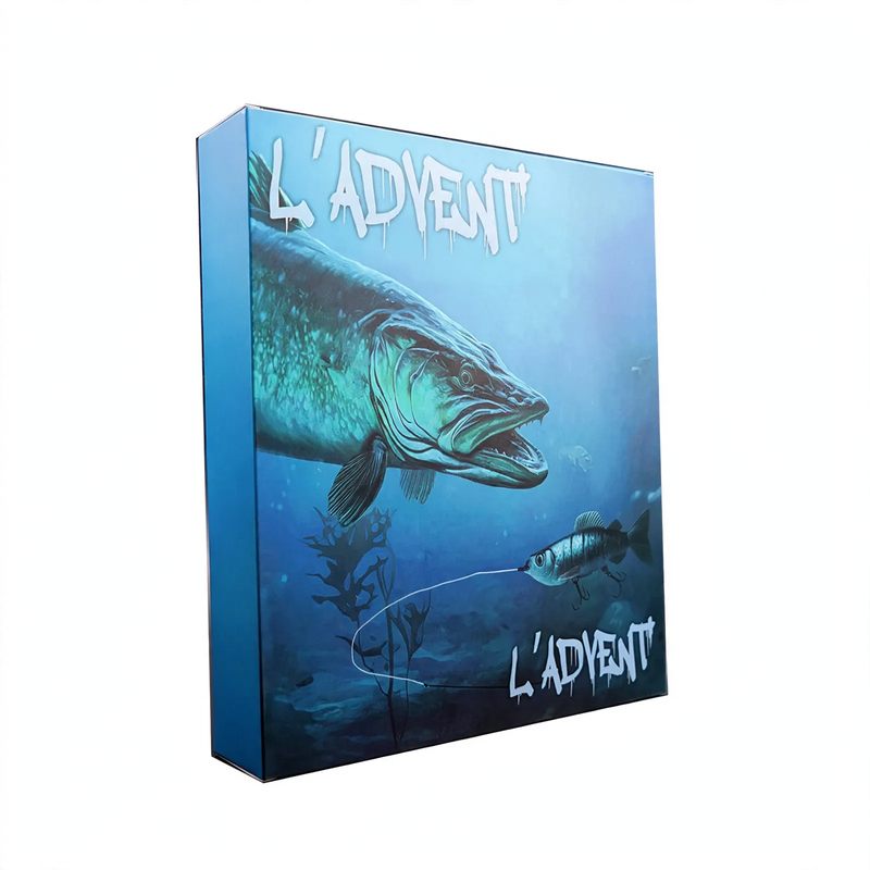 Fishing Advent Calendar 2024 with Surprise Fishing Hooks