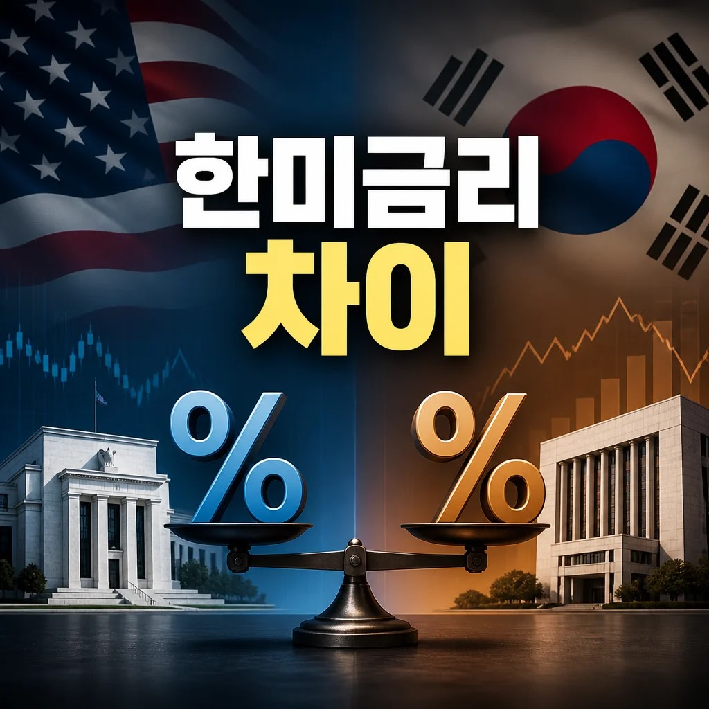 한미 기준금리를 쉽게 이해하는 핵심 비교 정리