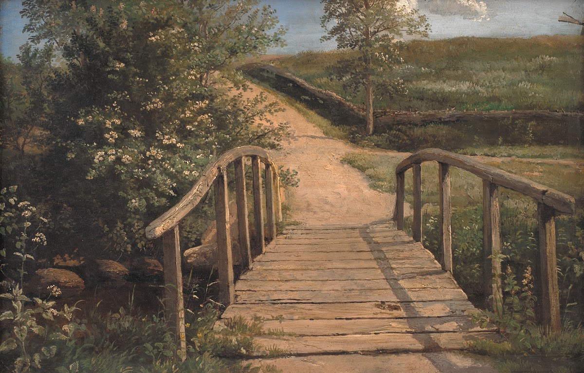 Bridge over a Stream in Assens Funen 1842
