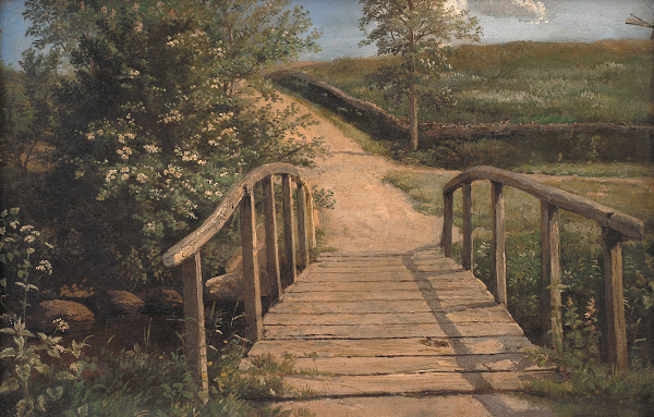 Bridge over a Stream in Assens Funen 1842