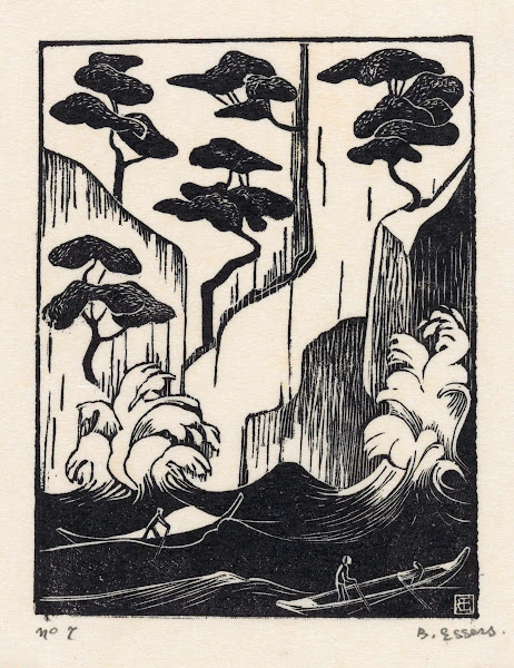 Rotskust bij Santa Margherita Ligure 1926