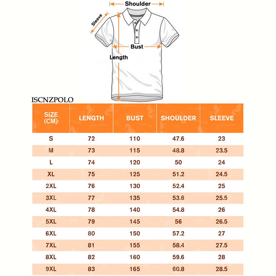 AOP ISC Men's Polo Shirt