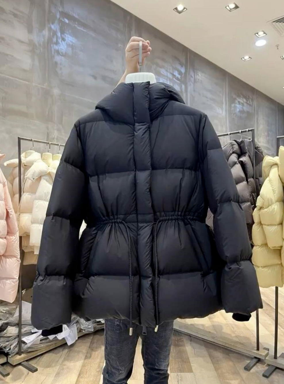 Women's winter jacket, tailored, warm and elegant
