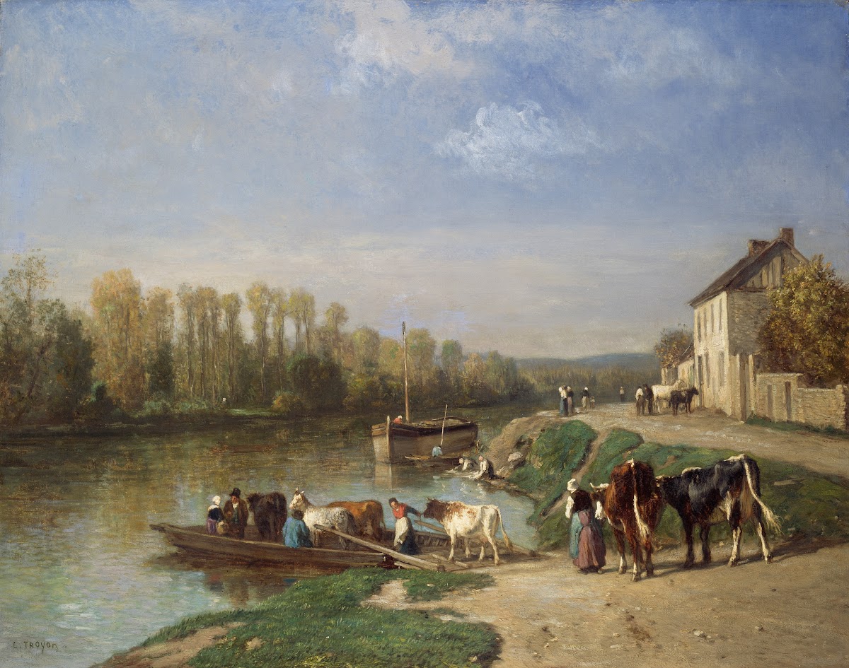 The Ferry Crossing 1860 1865