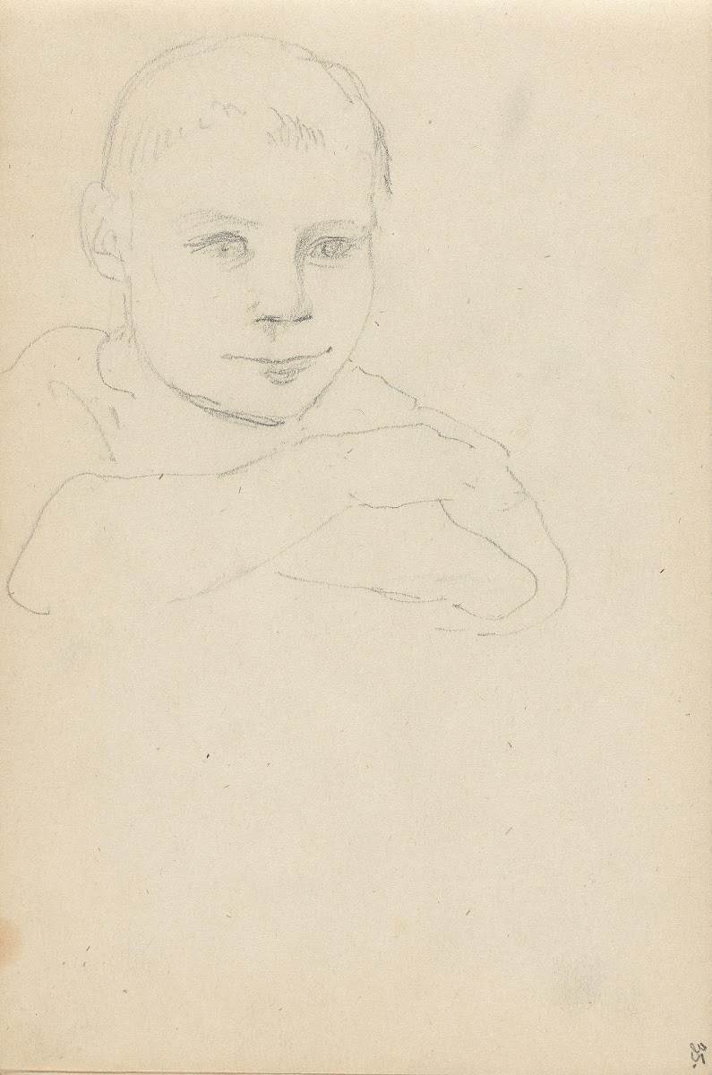 Portrett av gutt 1852