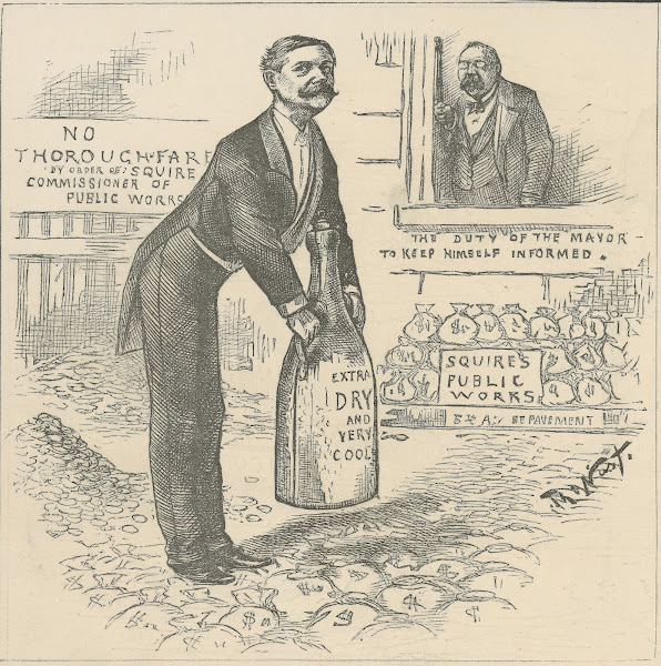 His own avenue will be well paved 1886