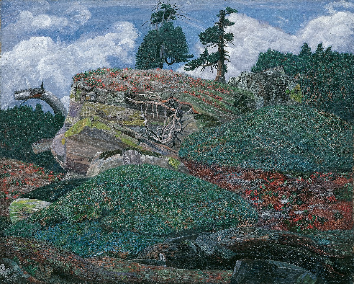 Landschaft mit Felsen 1905