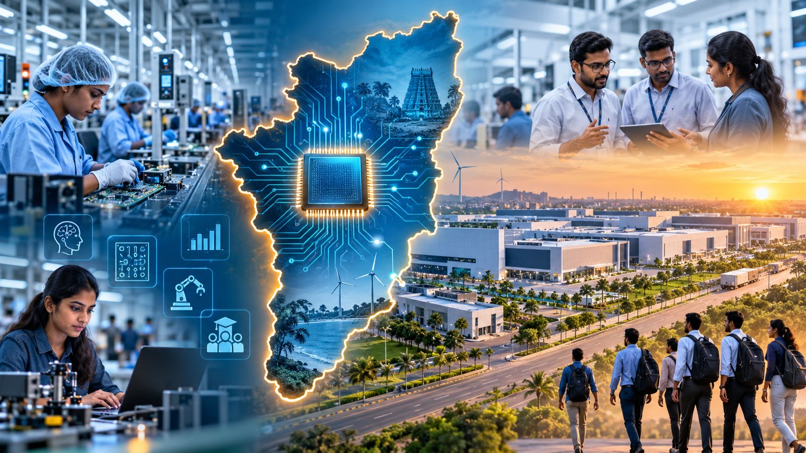 AJ Academy blog image about Tamil Nadu’s Semiconductor Push: What It Could Mean for Jobs, Skills and Startups for career and skill development students
