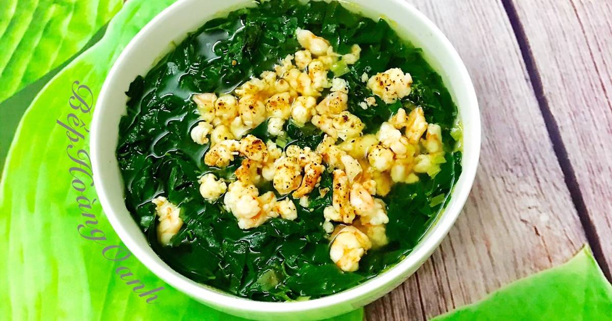 Canh Rau Bồ Ngót Nấu Tôm