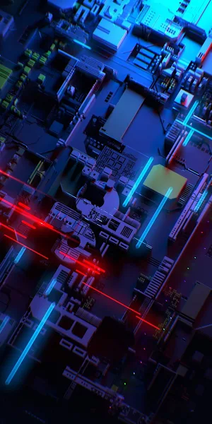 Razer, Circuitry, Motherboard, Electronic 2K iPhone Wallpaper Background