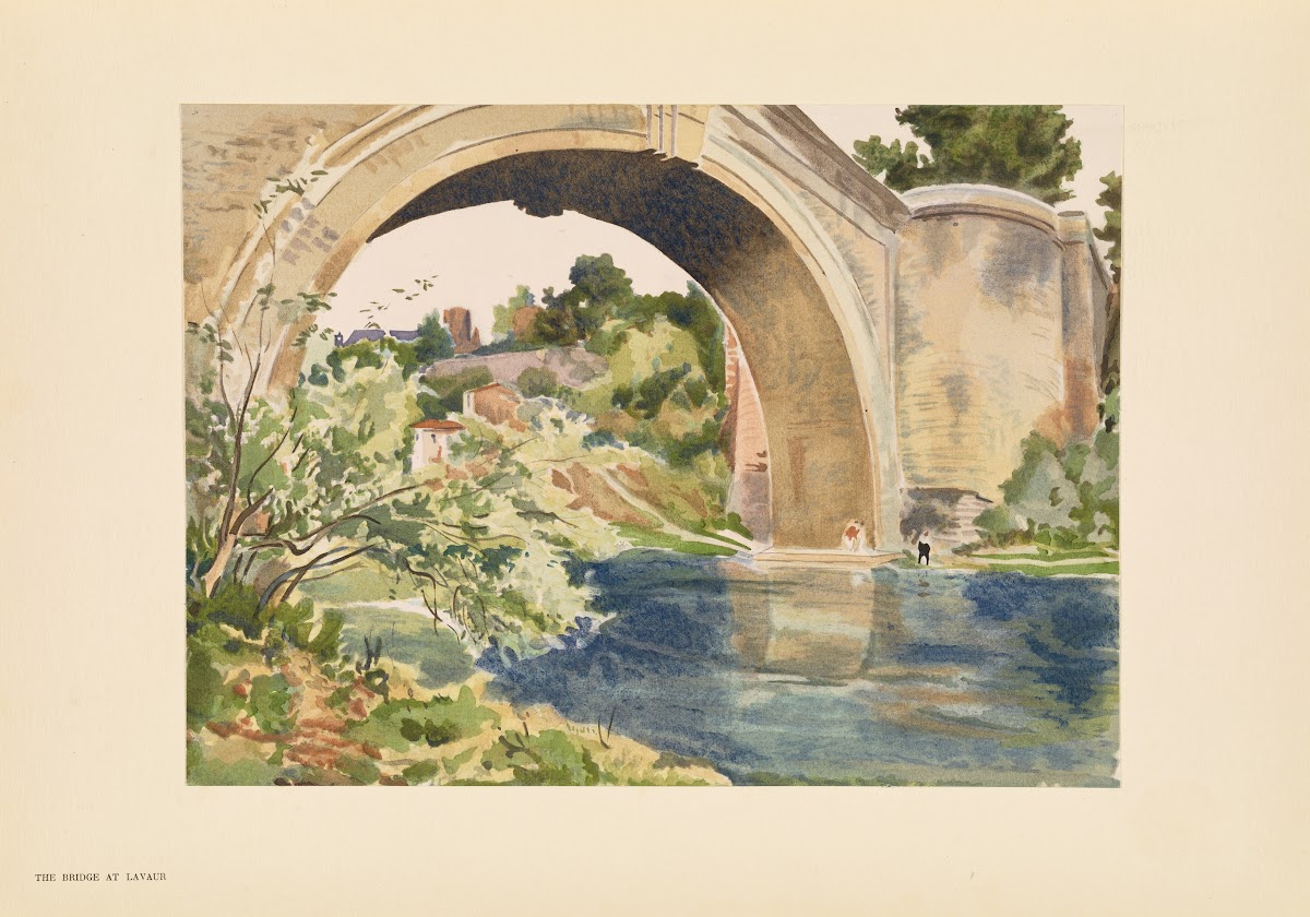 The bridge at Lavaur 1925