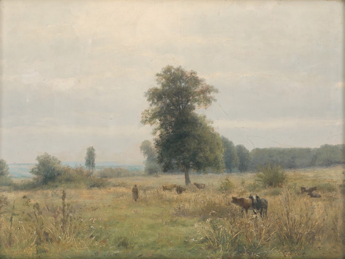 Landscape with trees 1898