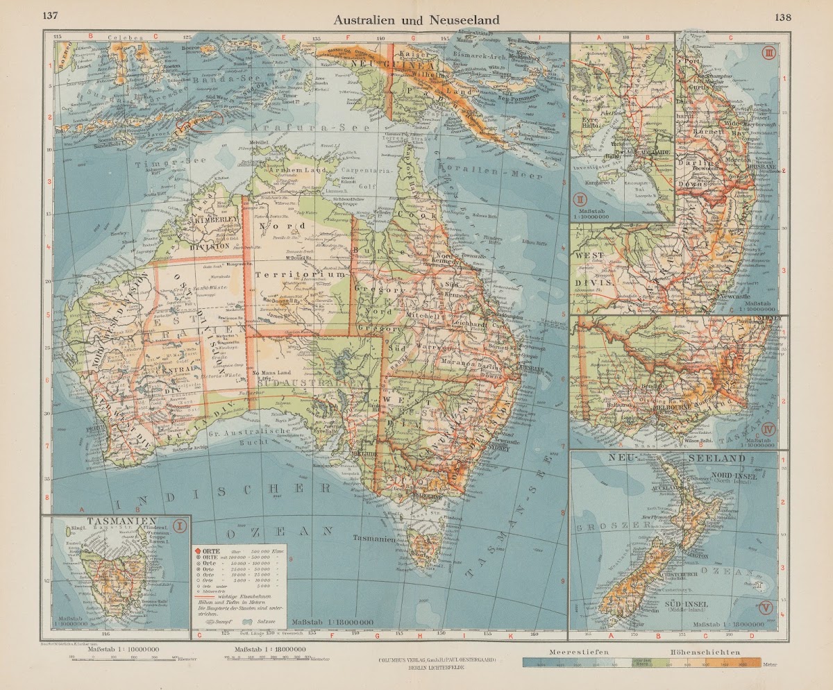 Australien und Neuseeland 1926