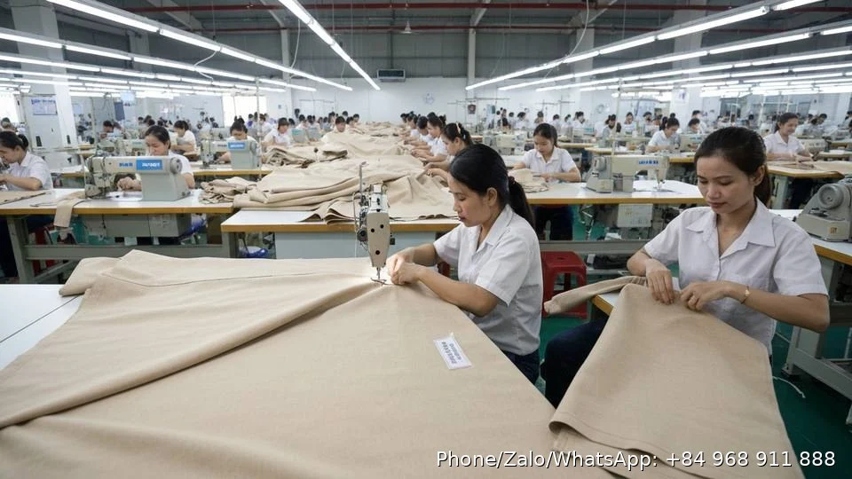18 Oz Canvas Fabric - Gold Garment Vietnam