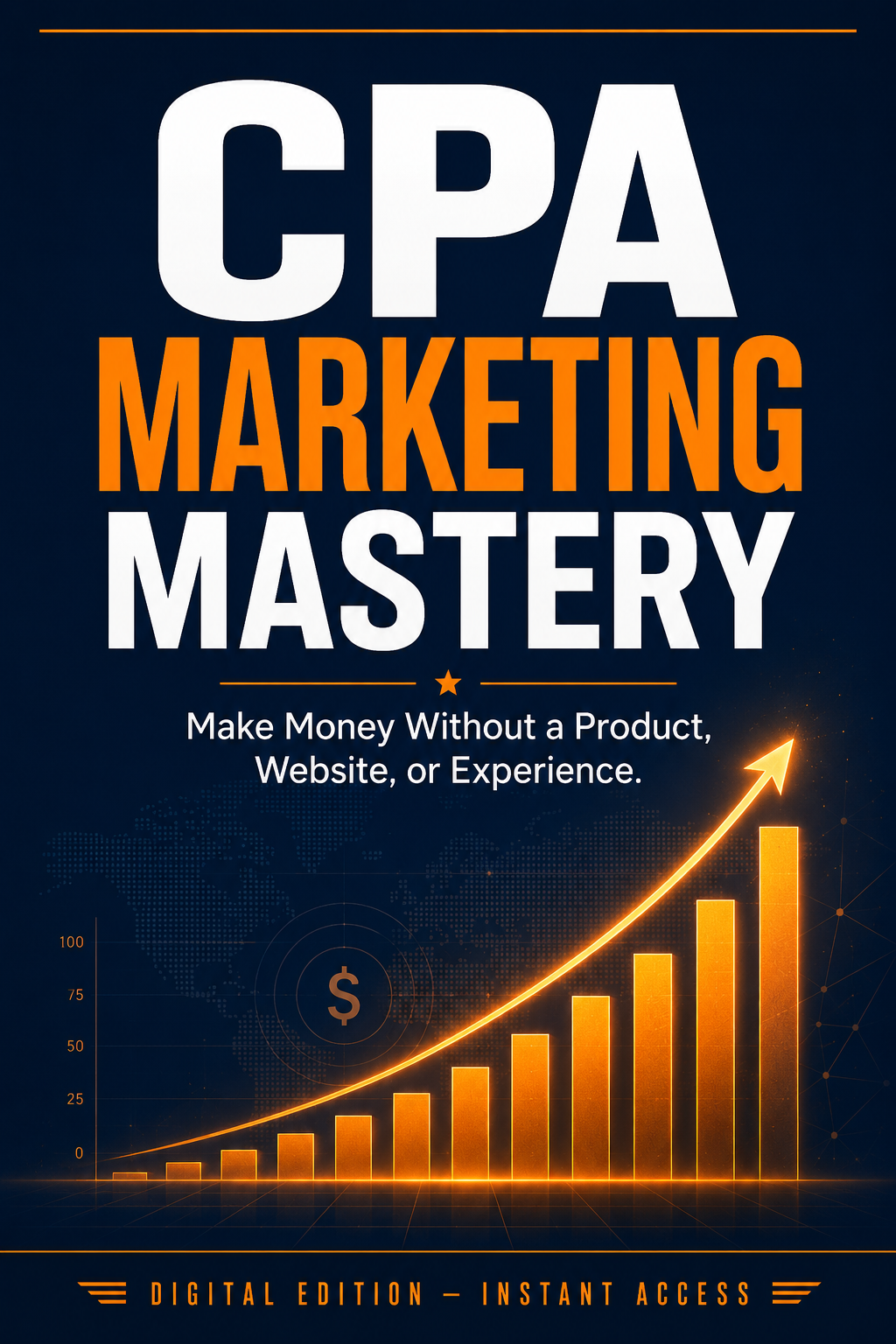 CPA Marketing Mastery — Digital Ebook Cover