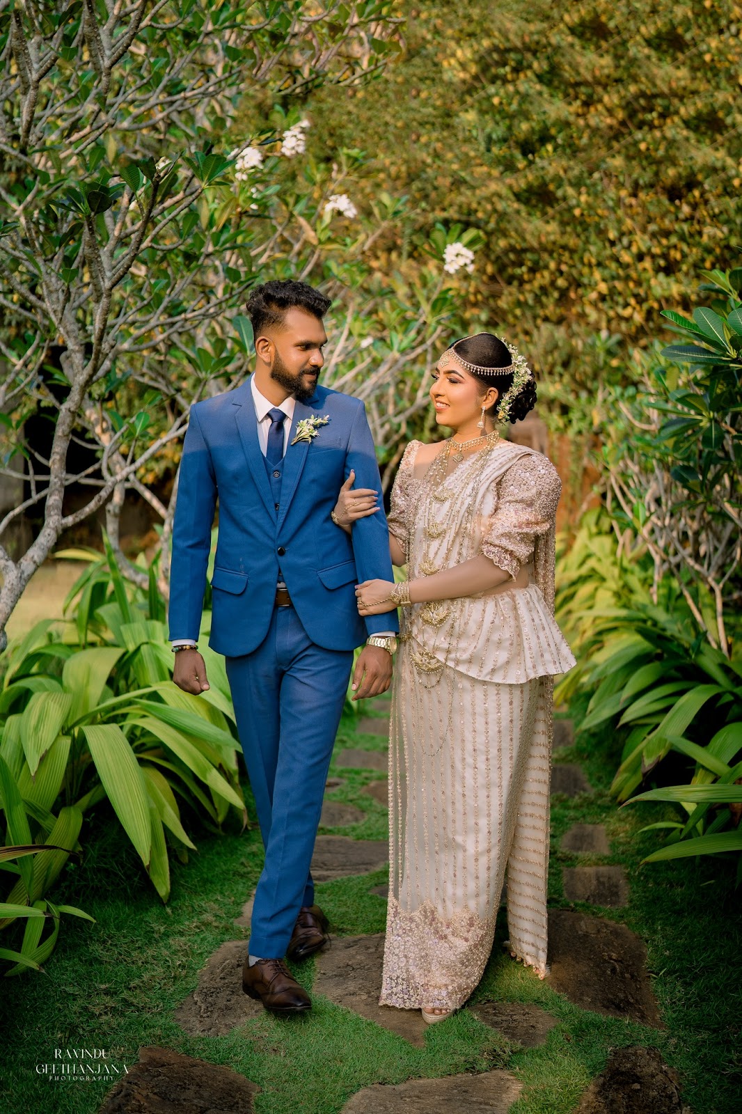 Lahiru and Hashiani wedding portrait photography