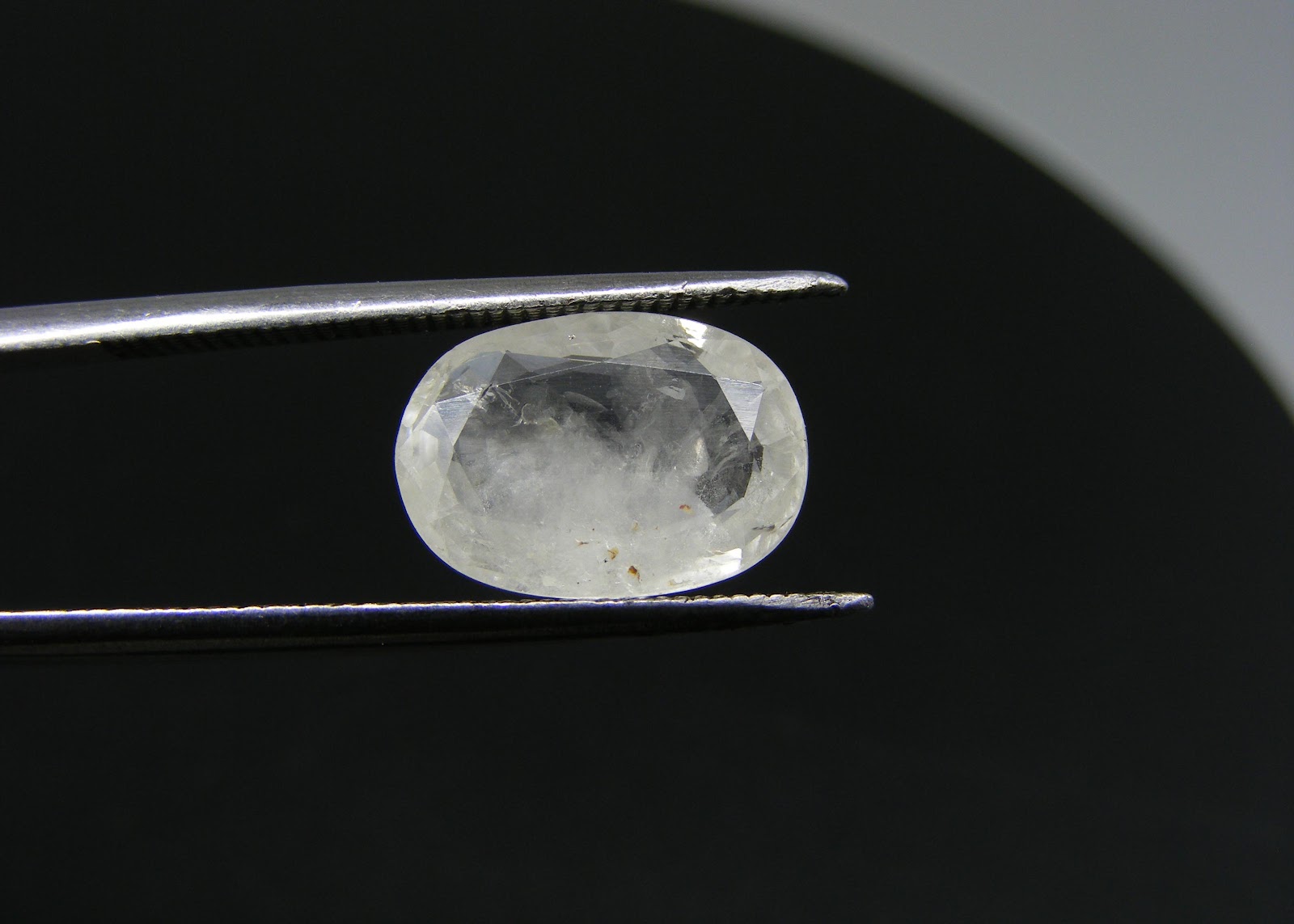 Natural white Sapphire