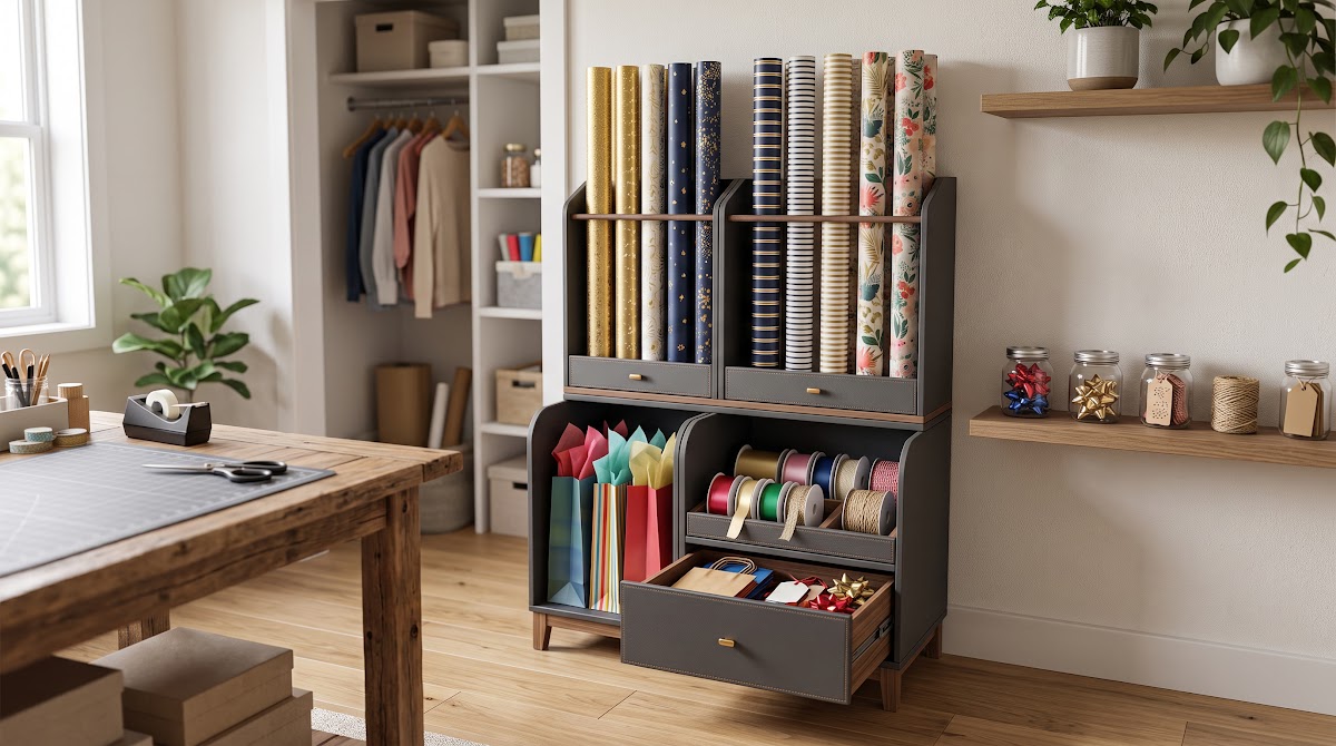 Best Gift Wrap Organizers for Closets (2026) - BEST PREMIUM — IN CONTEXT