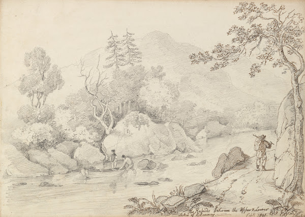 The Rapids between the Upper and Lower Lakes of Killarney September 1841 1841