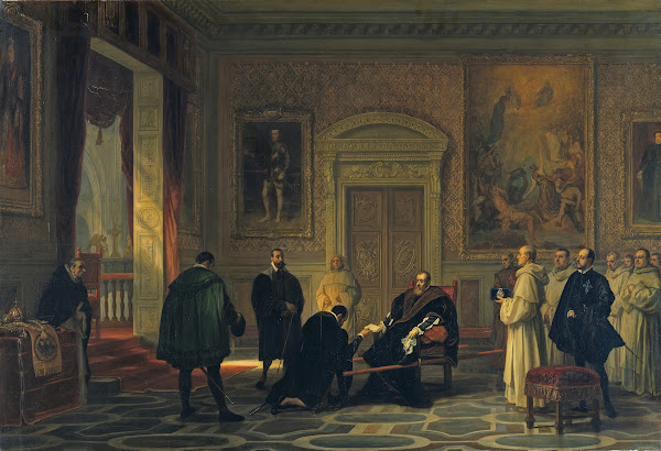 Charles V at the Monastery of San Jerónimo de Yuste 1856