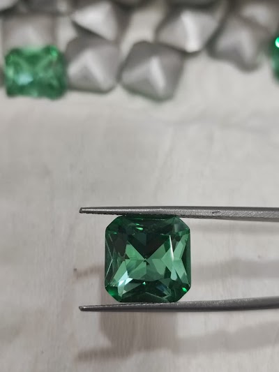 Foiled Glass Crystal