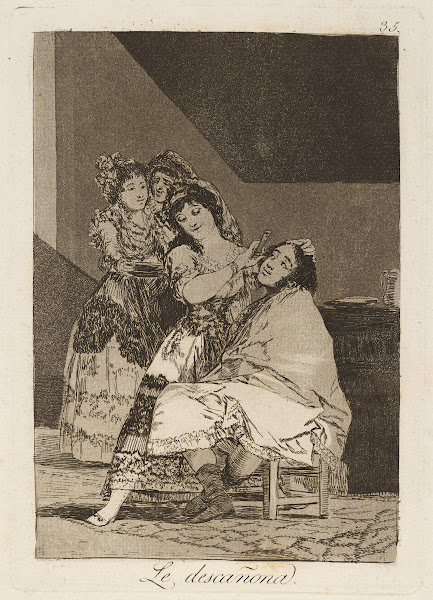 Le descañona She fleeces him 1796 1797